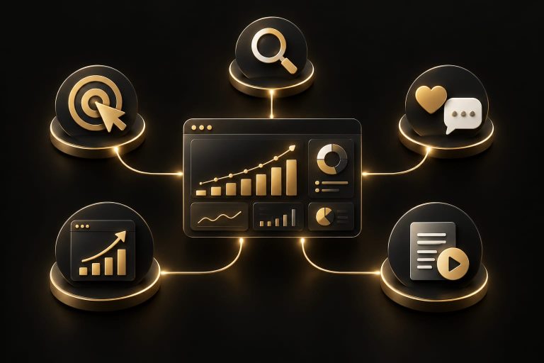 Estrategia de marketing digital multicanal de PAID & BOLD